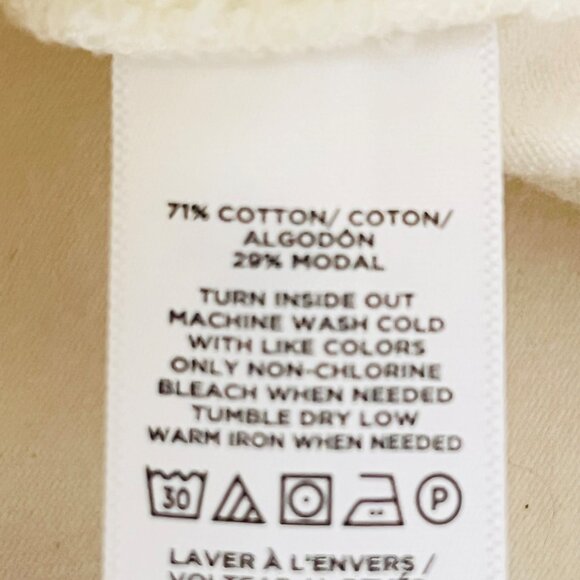 Loft Women's The Relaxed Straight Leg Cream Jeans 27/4 High Rise Cotton NWOT - Picture 9 of 13